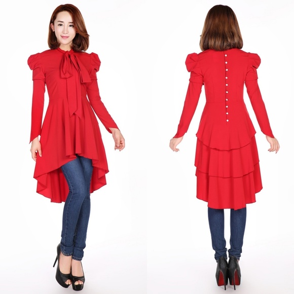 Whimsigoth 90s Goth Plus Size Long Sleeve Dress - Picture 1 of 4